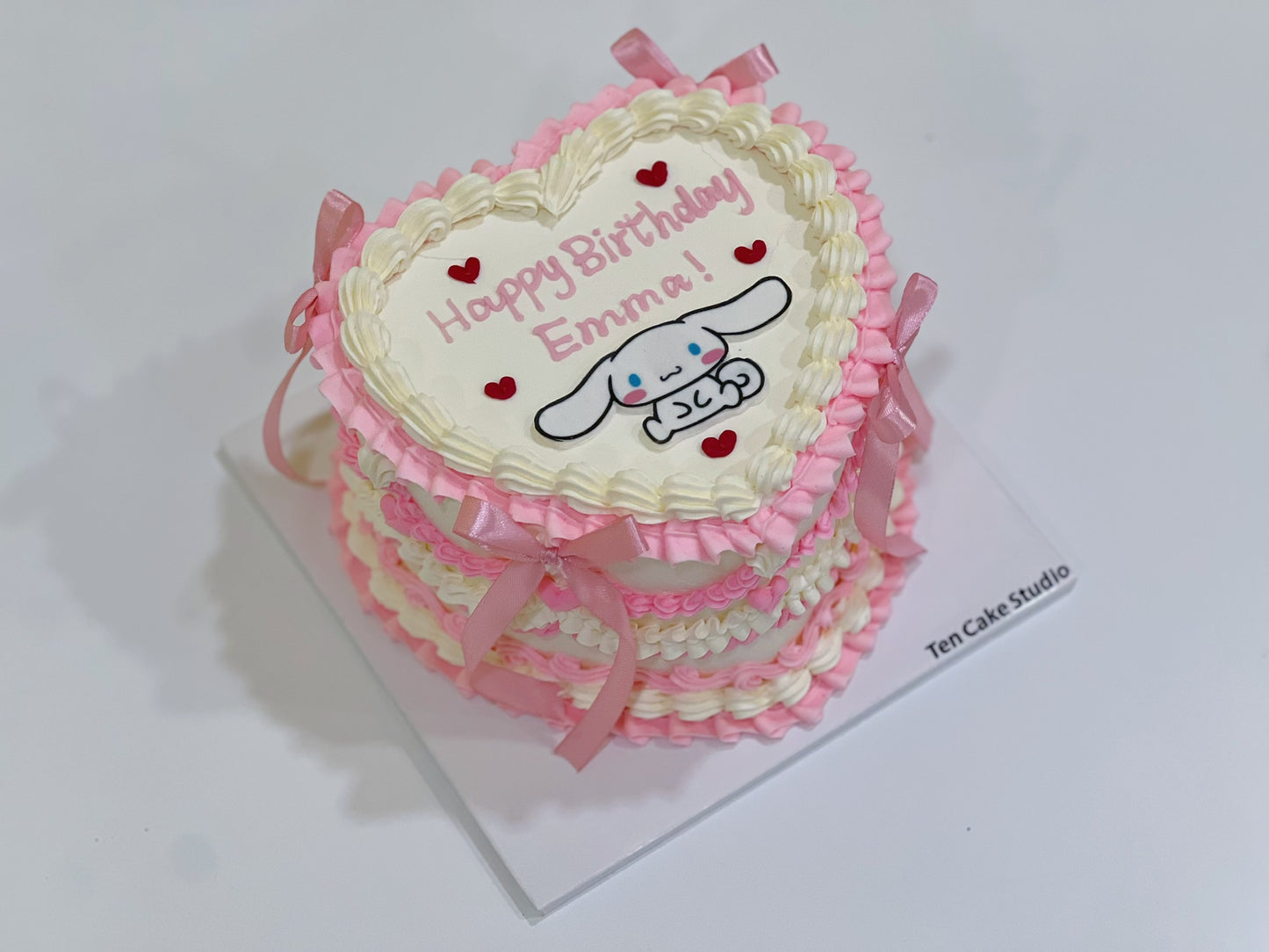 Cinnamoroll Heart Cake