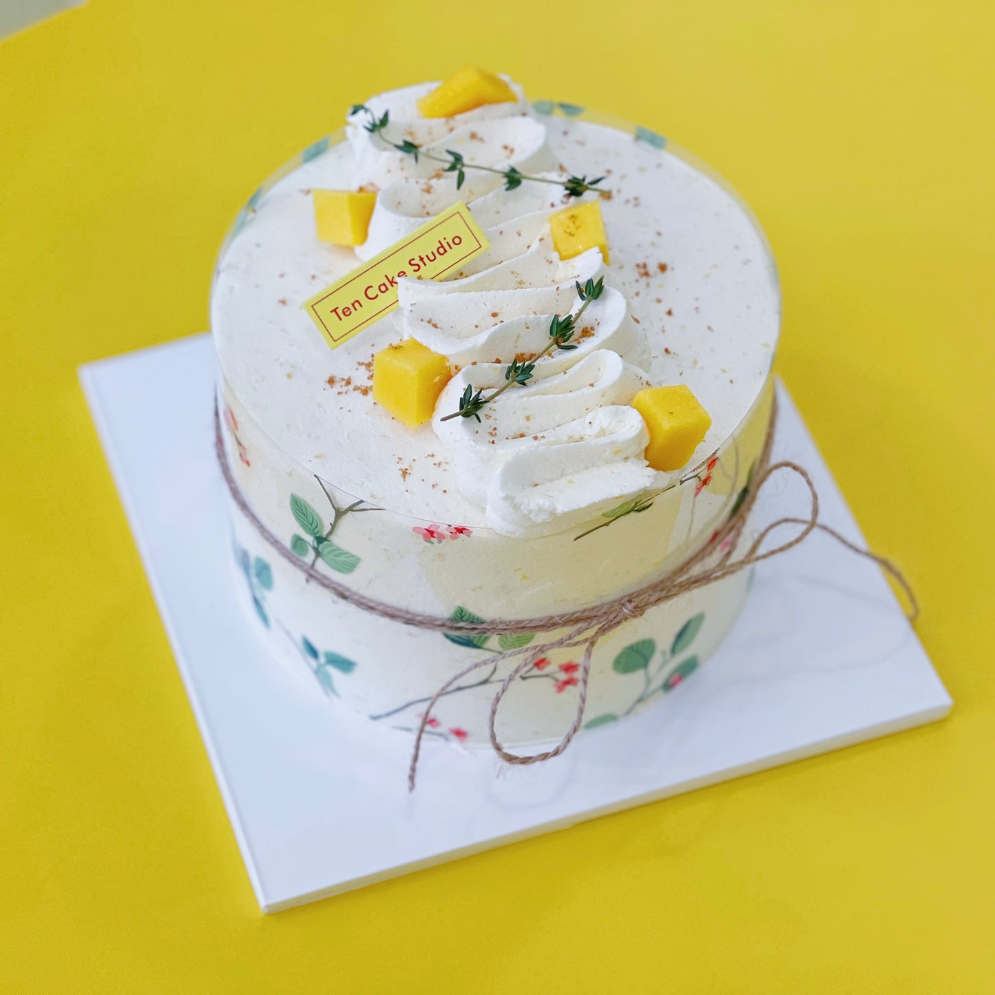 Mango Fresh Cream Cake