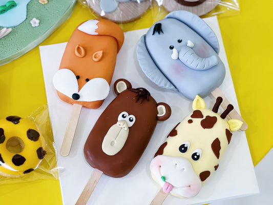 Animal Cake Pops (4pcs)