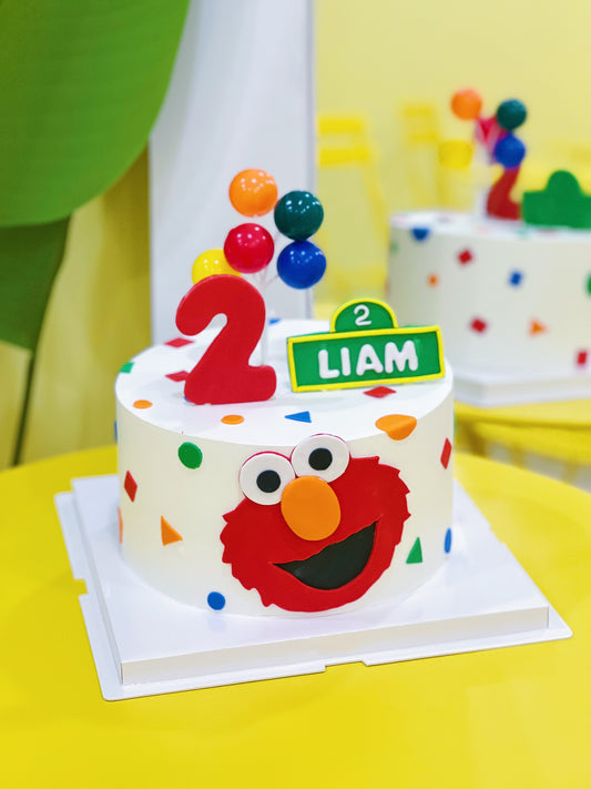 Elmo Cake