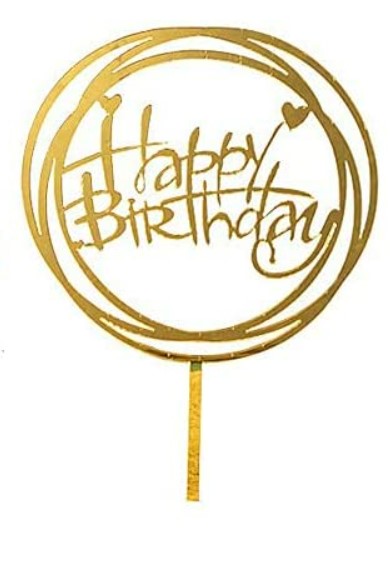 Happy Birthday Topper