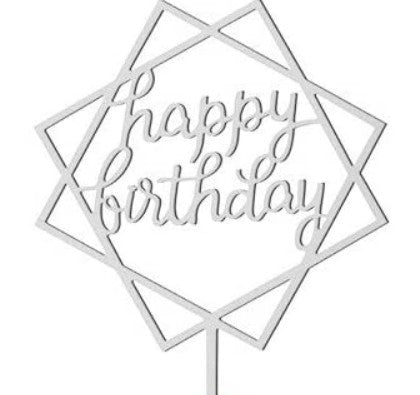 Happy Birthday Topper