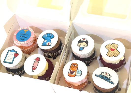 Nurse Cupcakes (6pcs)