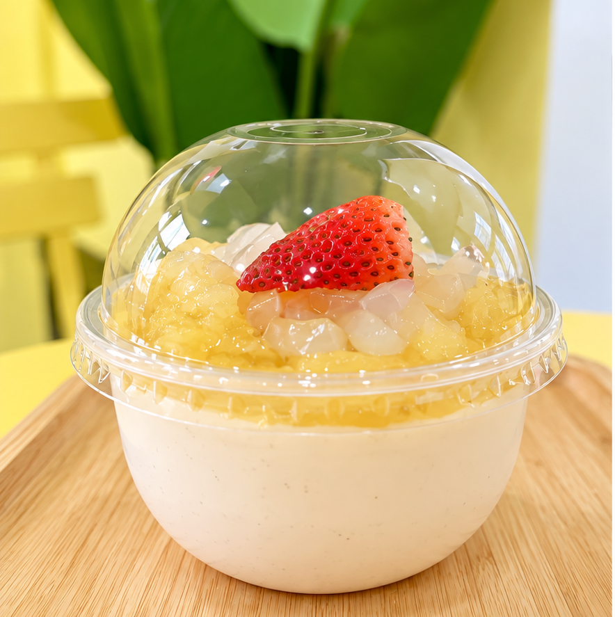 Pineapple Coconut Panna Cotta