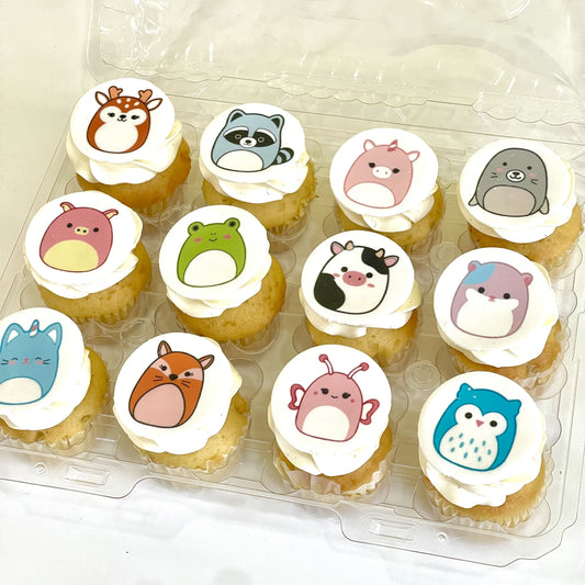 Squishmallow Cupcakes (6pcs)